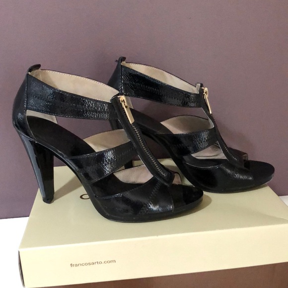 MICHAEL Michael Kors Shoes - Michael Kors Berkeley T-Strap Zipper Heels